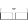 Тумба под раковину GEBERIT XENO² 807761000 160 см